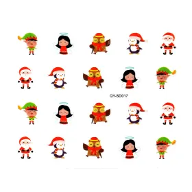 Abtibild Unghii SensoPRO Milano Christmas Wonderland Edition, QY-SD017