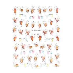 Abtibild Unghii SensoPRO Milano, Fall Legend HANYI-413