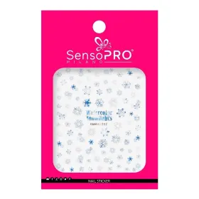 Stickere pentru unghii - Adaugă un strop de culoara Abtibild unghii SensoPRO Milano - Festive Snowflakes