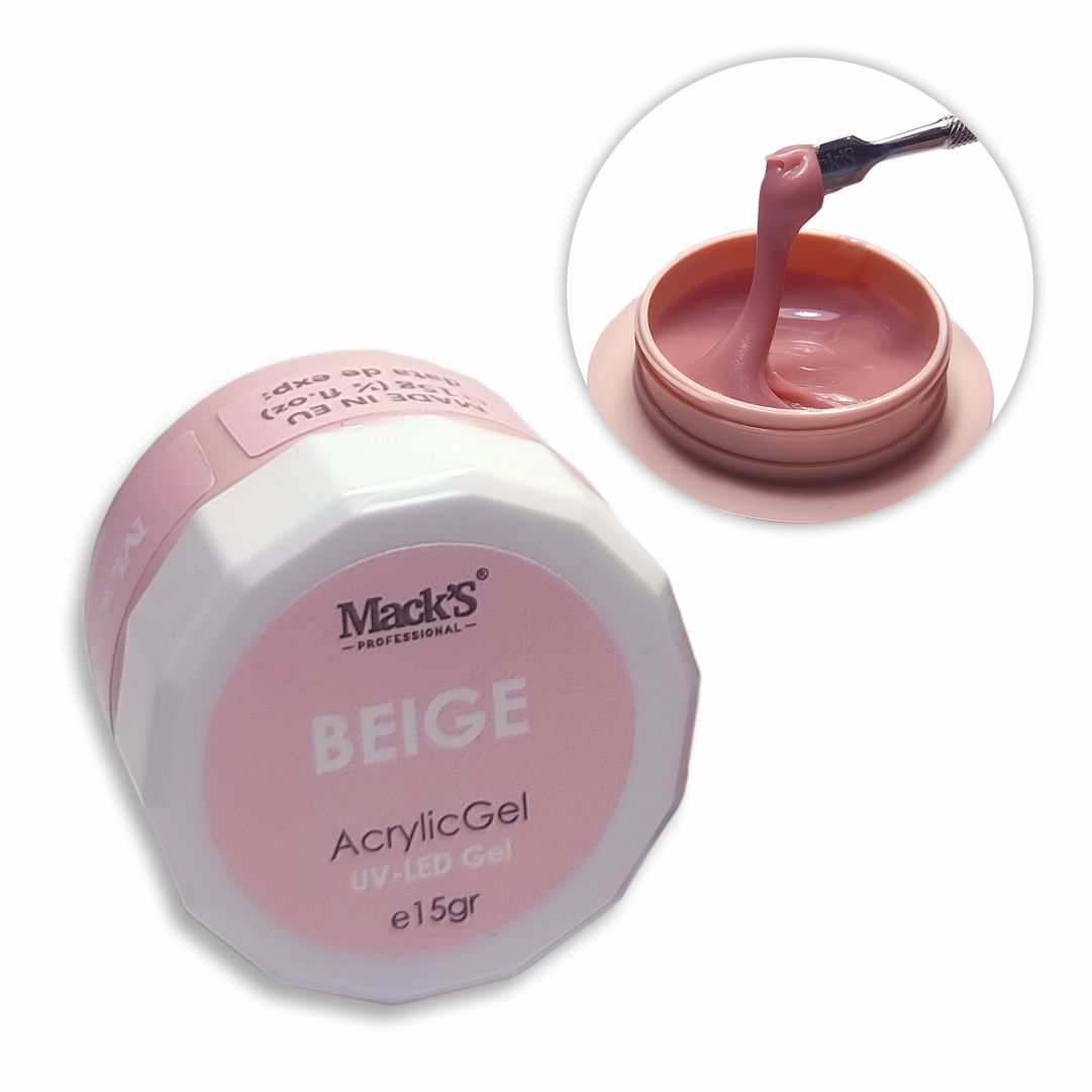 Acrylicgel beige Mack`s 15g