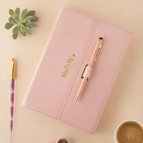 Agenda NailsUp 2023 cu pix - Roz