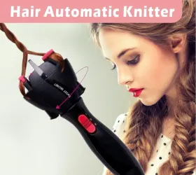 Aparat pentru impletirea parului cu 2 viteze de utilizare Twist Secret