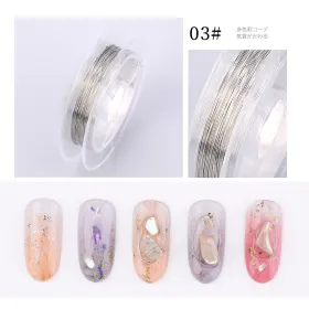 Banda Lita Decor Unghii - Silver