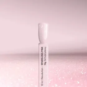 Baze pentru unghii profesionale – Semipermanente & Gel bază unghii profesionale – Semipermanente & Gel 10in1 Sparkling Pink 15ml
