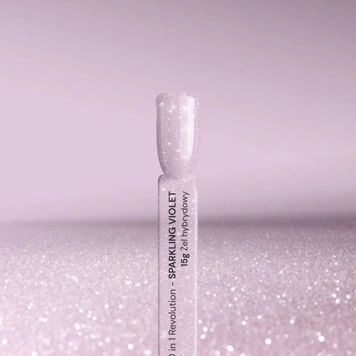 Baza Silcare 10in1 Sparkling Violet 15ml