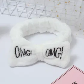 Bentita Cosmetica cu elastic, Alb