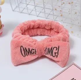 Bentita Cosmetica cu elastic, Roz