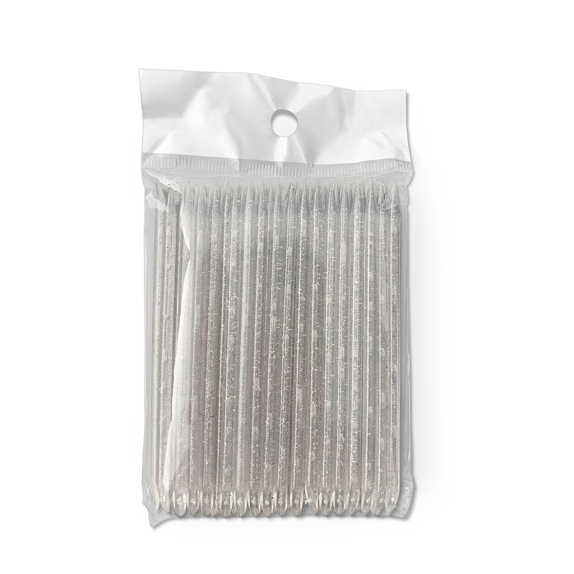 Bete pentru impins cuticula din PVC, Set 100Buc, POC02