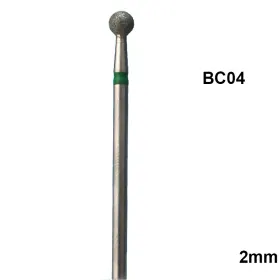 Bit Freza Unghii Cuticula Tip Bila 2mm Verde - BC04