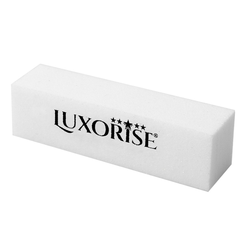 Buffer Unghii Fin LUXORISE, alb