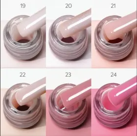 Noile CANNI Quick Builder Construction Gel - Inovație în Manichiură gel unghii CANNI Quick Builder Construction Gel 9ml – Hema Free, TPO Free #19