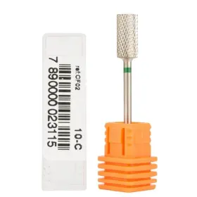 Aparate electrice pentru manichiură - UnghiiPro capat de freza Carbit-Argintiu 10C (aspru)