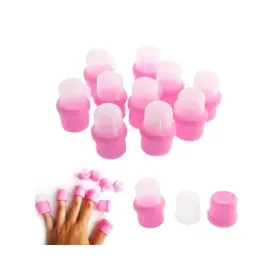 Ustensile pedichiura & manichiura - UnghiiPro.ro Capsula degete pentru indepartat oja semipermanenta set 10