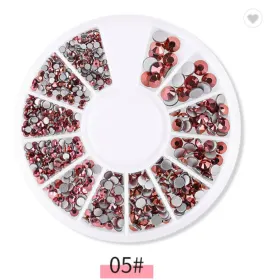 Accesorii și decorațiuni pentru unghii - Transformă-ți unghiila Accesorii și decorațiuni pentru unghii - Carusel decor unghii pietrice Conny's multiple marimi CNS-05