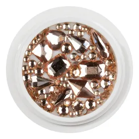 Strasuri pentru Unghii - Adaugă Strălucire Manichiurii Tala Strasuri pentru Unghii - Cristale Unghii LUXORISE, Crystal Peach
