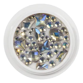 Strasuri pentru Unghii - Adaugă Strălucire Manichiurii Tala Strasuri pentru Unghii - Cristale Unghii LUXORISE, Crystal Pearl