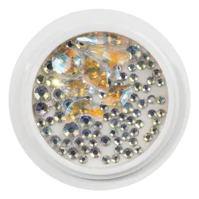Strasuri pentru Unghii - Adaugă Strălucire Manichiurii Tala Strasuri pentru Unghii - Cristale Unghii LUXORISE, Crystal White