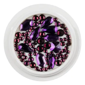Strasuri pentru Unghii - Adaugă Strălucire Manichiurii Tala Stras pentru Unghii LUXORISE, Light Purple