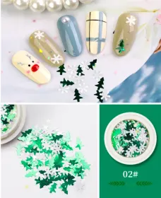 Accesorii și decorațiuni pentru unghii - Transformă-ți unghiila Accesorii și decorațiuni pentru unghii - Decor Craciun butoias 02