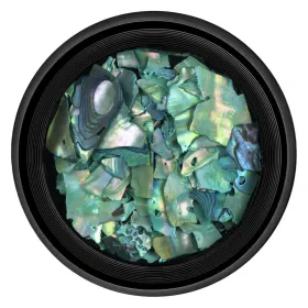 Produse cu Scoica Pisata pentru Frumusețe și Îngrijira decor unghii tip scoica pisata LUXORISE - smarald