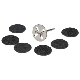 Accesorii pentru Pedichiură - Îngrijire și Stil Disc Metalic Pedichiura cu 6 Rezerve LUXORISE PRO20