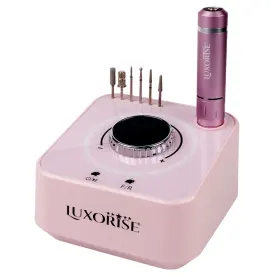 Freza - Pila Electrică Unghii pentru Manichiură Perfectă freza unghii NeoTurbo PRO 40.000RPM - LUXORISE, Pink