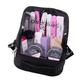 Genți Manichiură Profesionale - Calitate și Stil geanta produse unghii SensoPRO Milano, Black Travel Bag