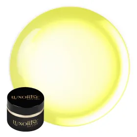 Geluri UV pentru Construcție - Calitate Superioară Gel Constructie RevoFlex GlassStyle LUXORISE, 15ml - Lemon Fizz