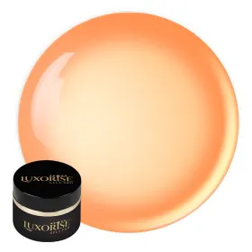 Geluri UV pentru Construcție - Calitate Superioară Gel Constructie RevoFlex GlassStyle LUXORISE, 15ml - Tangerine Tease