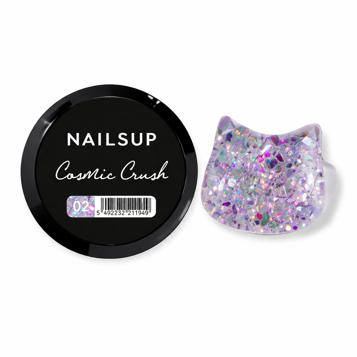 Gel UV pentru Unghii NailsUp - Cele Mai Bune Oferta Gel UV pentru Unghii NailsUp - Cosmic Crush 02, 50g