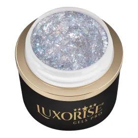 Gel UV Design - Cumpără cu Încredera Gel UV Design - Gel Design 3D LUXORISE - Royal Glitz, Bright Silver 5ml