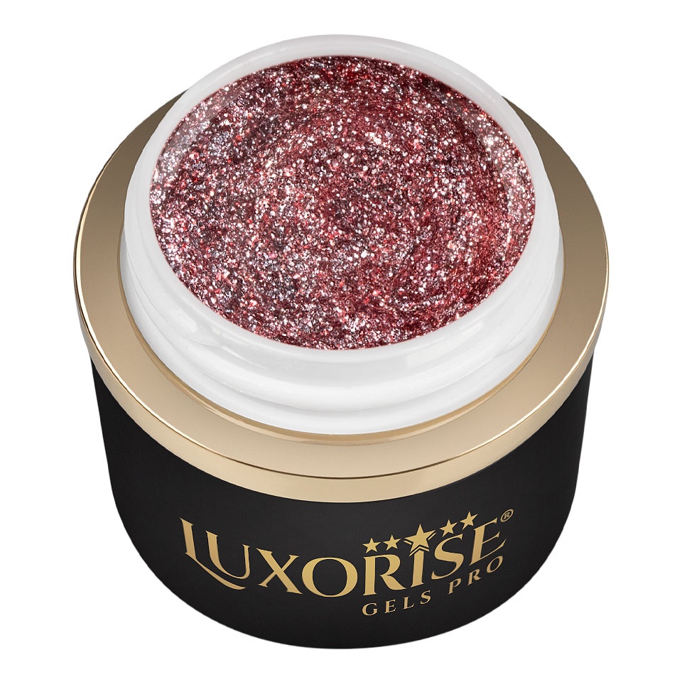 Geluri UV Design pentru Unghii - Oferte și Comparați gel unghii 3D LUXORISE - Royal Glitz, Rose Glory 5ml