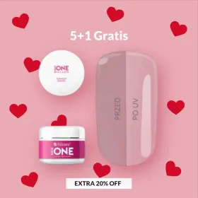 Gel UV 100g pentru Constructie Base One - UnghiiPro Gel UV 100g pentru Constructie Base One - 5+1 GRATIS