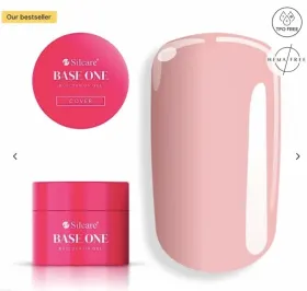 Gel UV 50g pentru Constructie Base One Silcara Gel UV Base One Cover-Camuflaj 50g