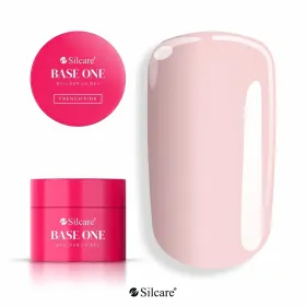 Gel UV 50g pentru Constructie Base One Silcara Gel UV 50g pentru Constructie Base One French Pink