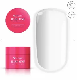 Gel UV 100g pentru Constructie Base One - UnghiiPro Gel UV Base One Thick Clear-Transparent 100g