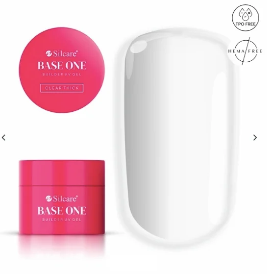 Gel uv Base One Thick Clear-Transparent 100g