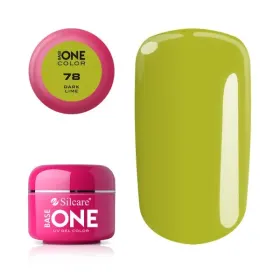 Gel color Base One - Calitate Superioară pentru Unghi Gel color Base One 5g Dark-lime-78