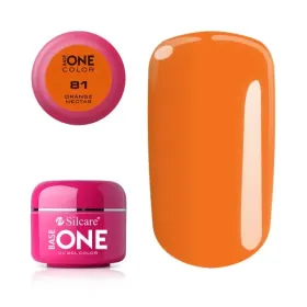 Gel color Base One - Calitate Superioară pentru Unghi Gel color Base One 5g Orange-nectar-81