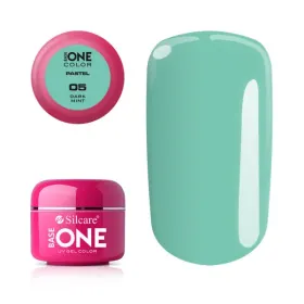 Gel color Base One - Calitate Superioară pentru Unghi Gel color Base One 5g Pastel 05 Dark Mint