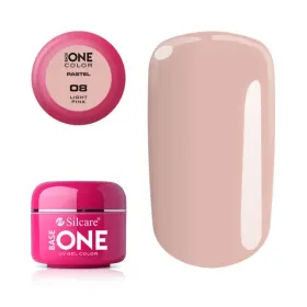 Gel color Base One - Calitate Superioară pentru Unghi Gel color Base One 5g Pastel 08 Light Pink