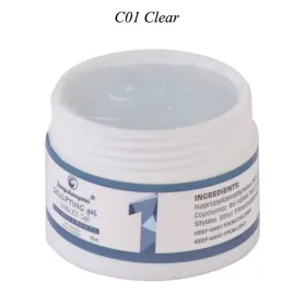Gel UV FSM pentru construcție - UnghiiPro gel uv constructie FSM 50ml - Clear