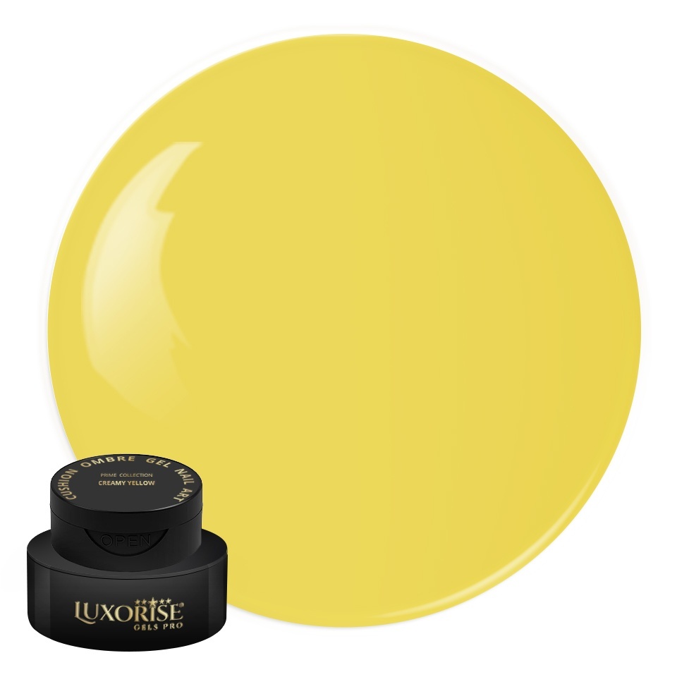 Gel UV BabyBoomer - Cumpără cu încredera Gel UV BabyBoomer - LUXORISE Cushion Ombre Prime - Creamy Yellow, 2ml