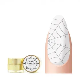 Gel Spider-Geometric 3D 4D - Design Unic pentru Unghi Gel Spider-Geometric 3D 4D - Gel UV Spider CANNI 04 Silver