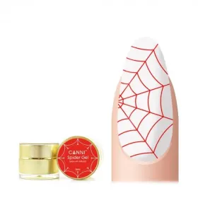 Gel Spider-Geometric 3D 4D - Design Unic pentru Unghi Gel Spider-Geometric 3D 4D - Gel UV Spider CANNI 05 Red