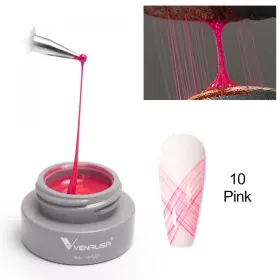 Gel Spider-Geometric 3D 4D - Design Unic pentru Unghi gel spider geometric 3D 4D - Gel UV Spider Venalisa 010