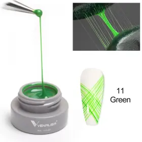 Gel Spider-Geometric 3D 4D - Design Unic pentru Unghi gel spider geometric 3D 4D Venalisa 011