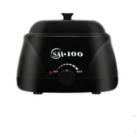 Aparate de Epilat pentru un Piele Catifelată Aparat Epilat Ceară - Decantor Ceară Parafina SM 100 Negru