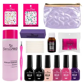 Kituri de Oja Semipermanenta - Calitate și Varietata kit oja semipermanenta SensoPRO 7ml ❤️️ Love Dream + CADOU