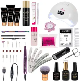 Kit-uri pentru unghii polygel - Găsește cele mai bune oferta kit unghii polygel LUXORISE Build PRO cu Lampa #12